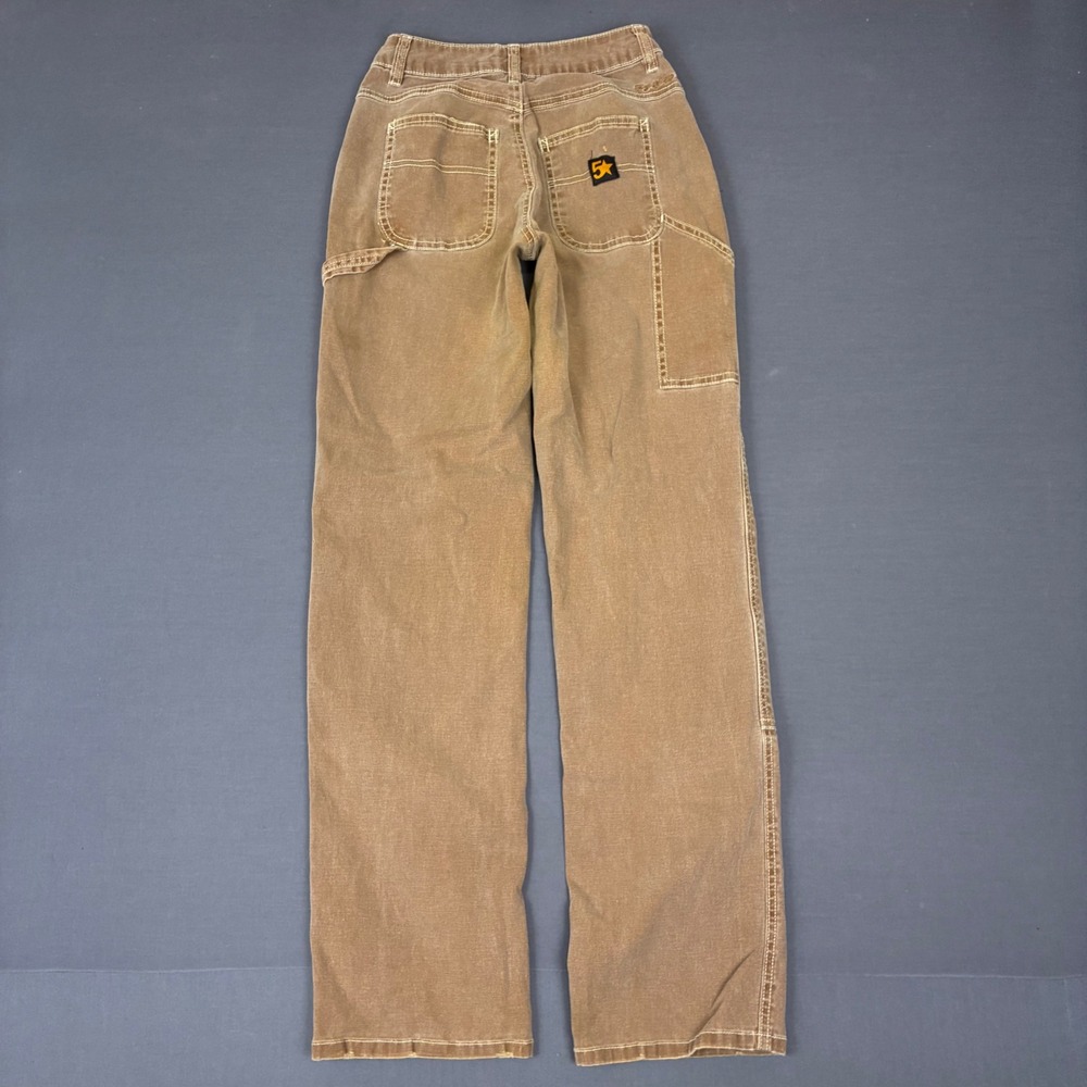 Y2K Five Star General Double Knee Brown Carpenter Pants Women's Size 24x30